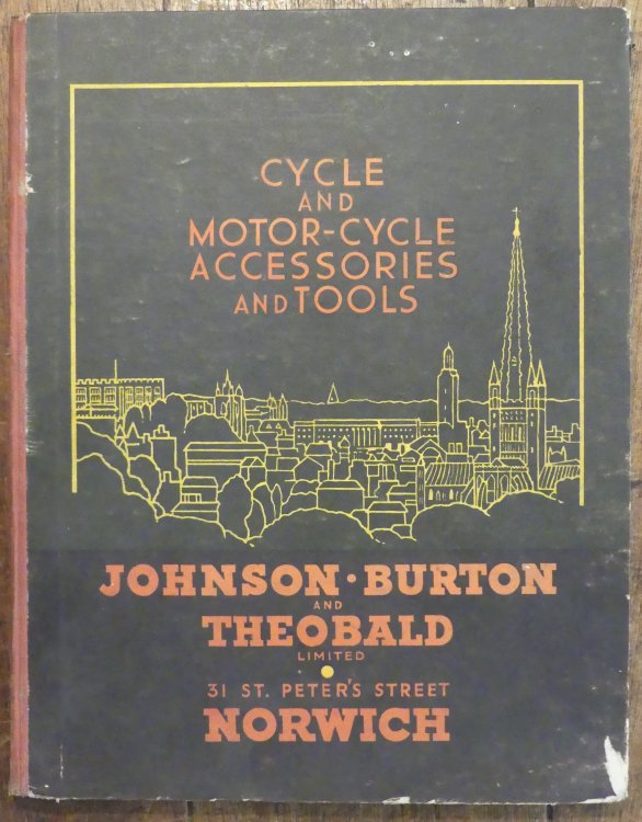 Cycle and Motor Cycle Accessories and Tools Catalogue with February 1951 Price Correction List