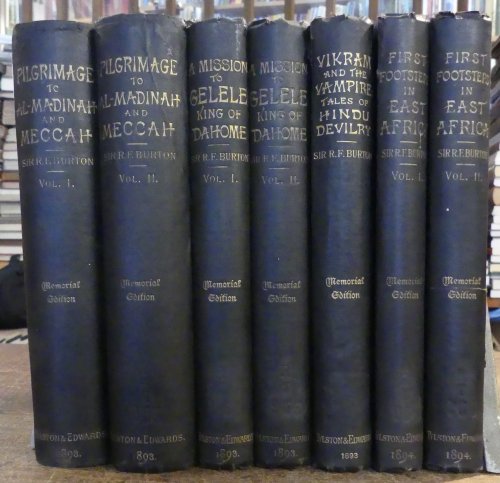 The Works of Captain Richard Burton SEVEN VOLUMES