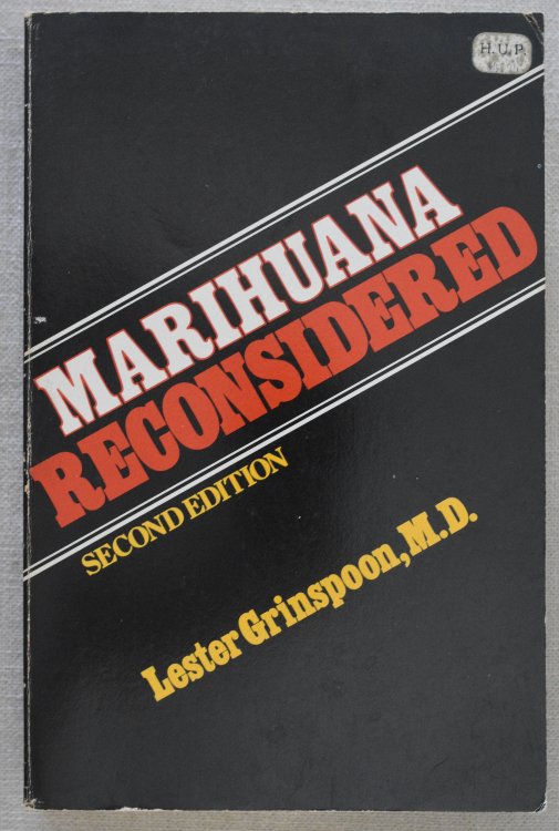 Marihuana Reconsidered. Second Edition