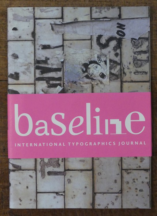 Baseline International Typographics Journal (number 20