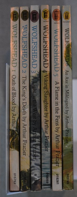 Wolfshead Vols 1-6. Oath of Blood, The King's Death, A Light In the West, Viking Slaughter, A Flame in the Fens, An Axe in Miklagard