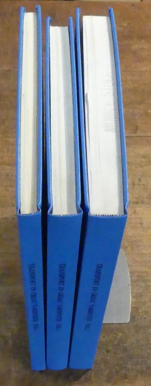 Transport in Great Yarmouth. THREE VOLS Volume One, Electric Tramways and Volume Two Electric Tramways and Petrol Omnibuses and Volume Three The Blue Buses.