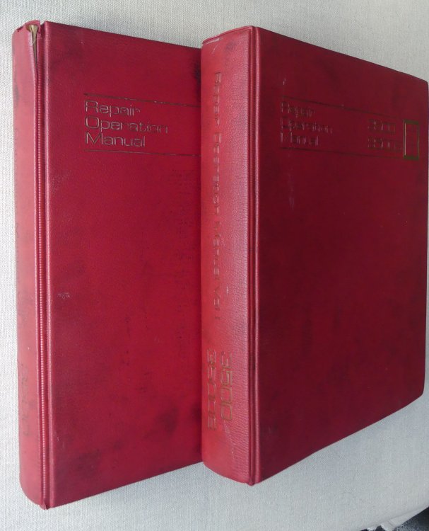 Repair Operation Manual for Rover 3500 Automatic Gearbox Models and Rover 3500S Synchromesh Gearbox Models TWO VOLUMES Manual 607202 Issue 1 and 2.