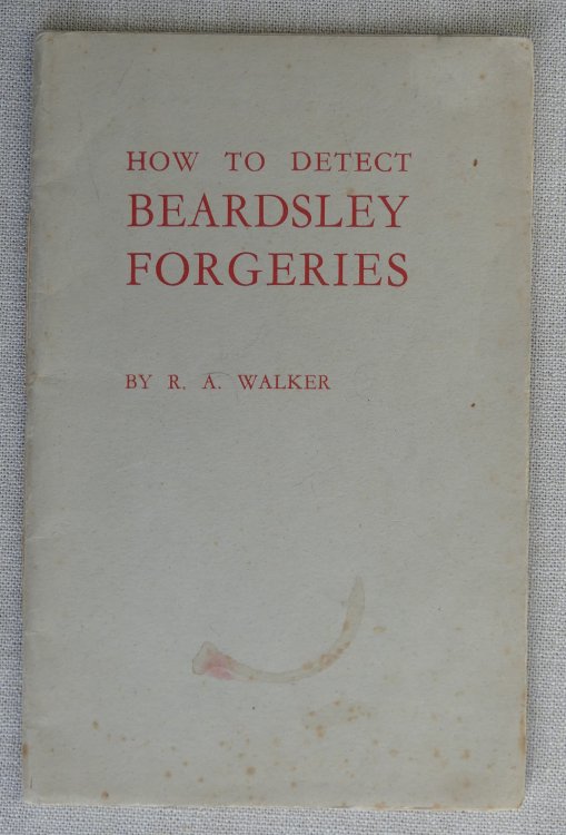 How to Detect Beardsley Forgeries