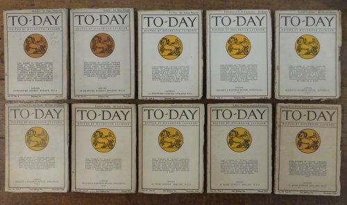 To - Day (10 Volumes from Between 1919 and 1922; Numbers 27, 28, 40, 41, 42, 44, 45, 48, 49, & 52