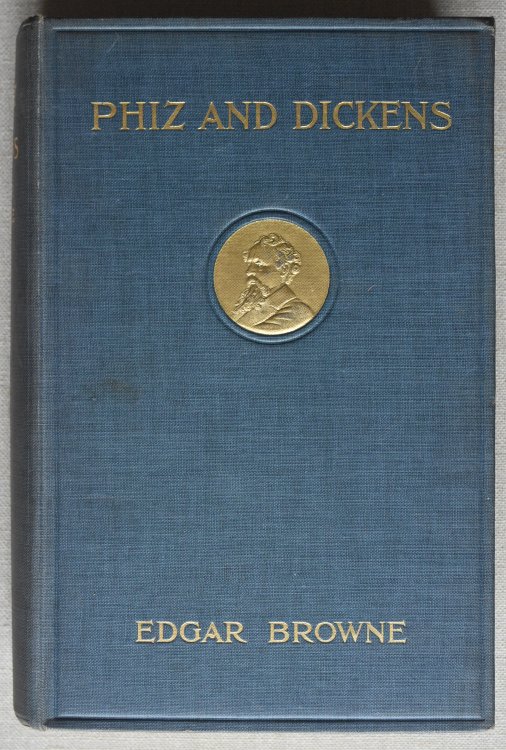 Phiz and Dickens as They Appeared to Edgar Browne