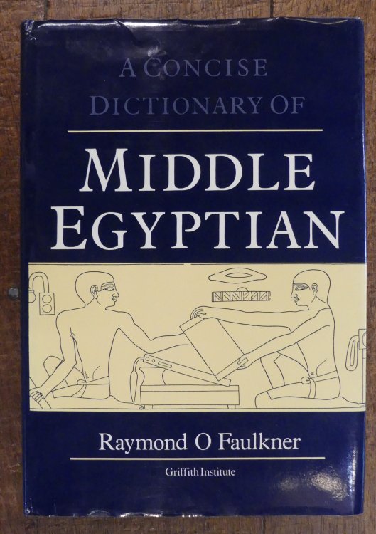Concise Dictionary of Middle Egyptian