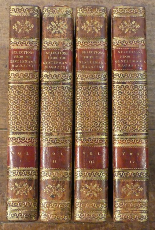 A Selection of Curious Articles from the Gentleman's Magazine. In Four Volumes, Second edition