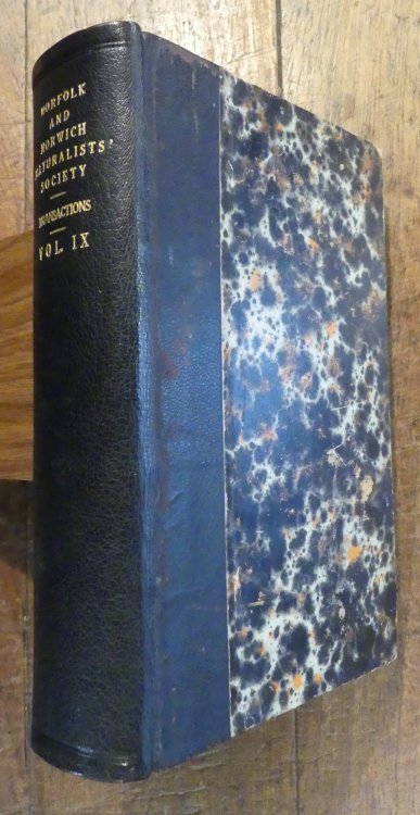 Transactions of the Norfolk and Norwich Naturalists' Society Vol. IX. 1909 - 1910 to 1913 - 1914