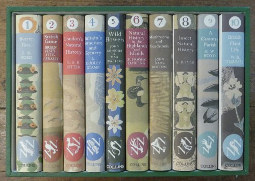 The New Naturalist Volumes 1 - 10, TEN VOLUMES