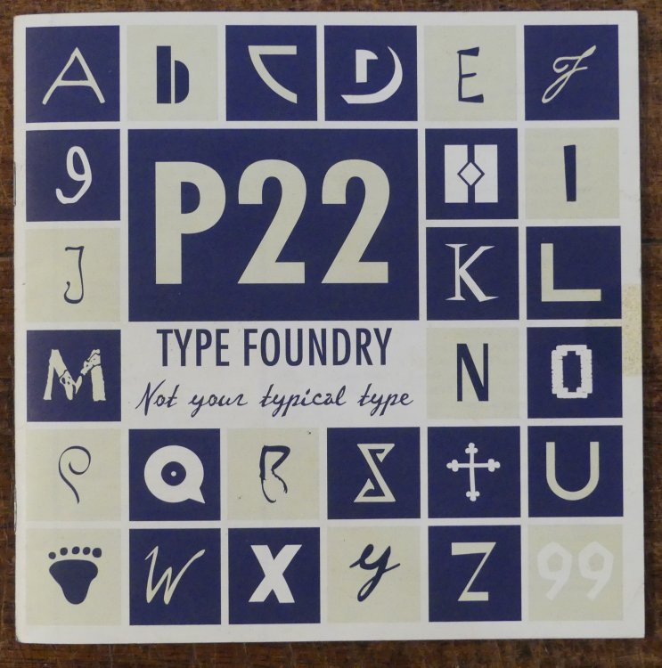 P22 Type Catalog 1999