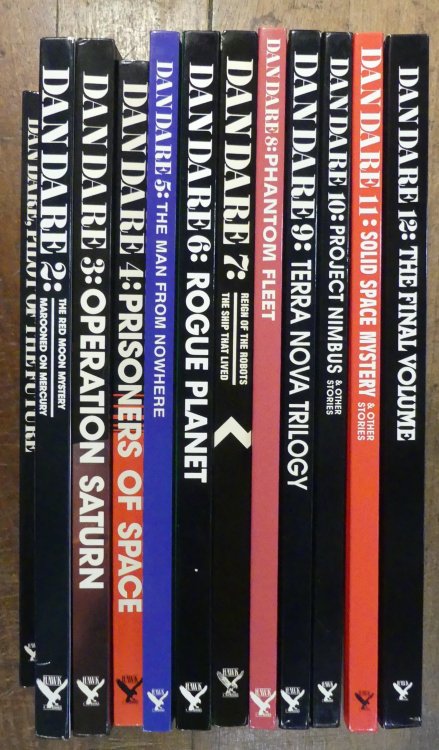 Dan Dare Pilot of the Future. Deluxe Collectors Edition Facsimile Reproductions , Volumes 1 to 12