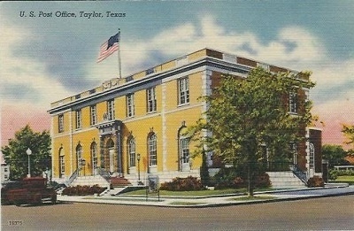 U. S. Post Office, Taylor, Texas
