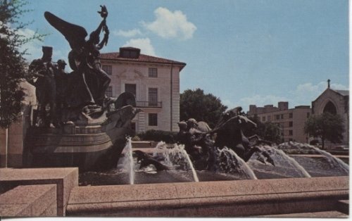 The Littlefield Fountain, University Of Texas Campus, Austin, Texas