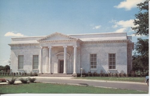 The Sam Rayburn Library In Bonham, Texas