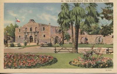 The Alamo, Built 1718, San Antonio, Texas