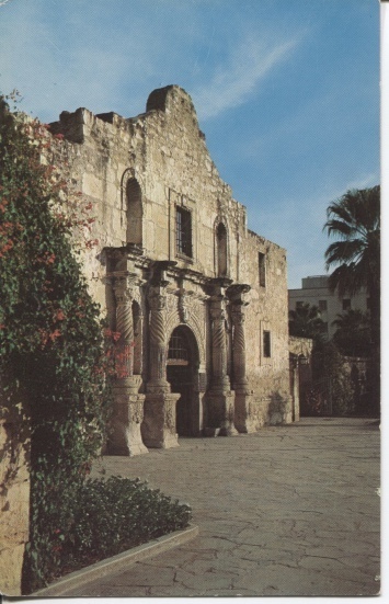 Seen On The Old Spanish Trail -- The Alamo