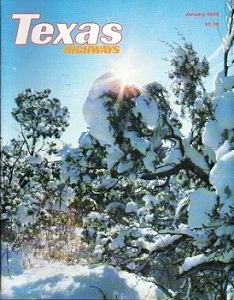 Texas Highways Magazine, January 1988 The Official Texas State Travel Magazine