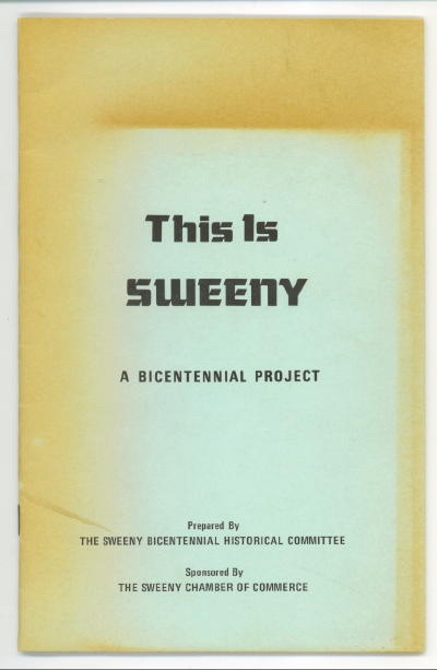 This Is Sweeny A Bicentennial Project