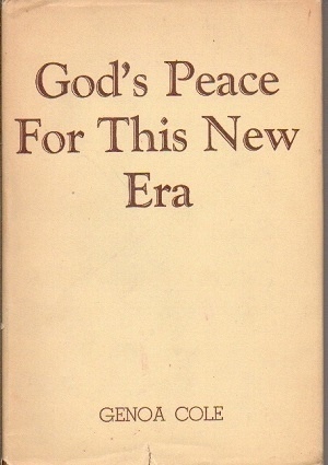 God's Peace For This New Era