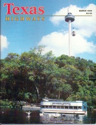 Texas Highways Magazine,December 1988 The Official Texas State Travel Magazine,