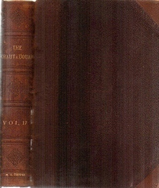 The Chautauquan, A Monthly Magazine April 1893 to September 1893, Volume XVII--New Series, Volume VIII