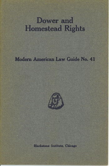 Dower And Homestead Rights