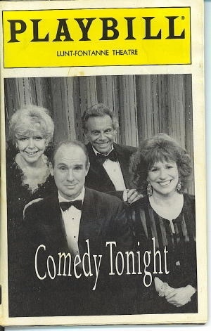Playbill: Comedy Tonight Lunt-Fontanne Theatre