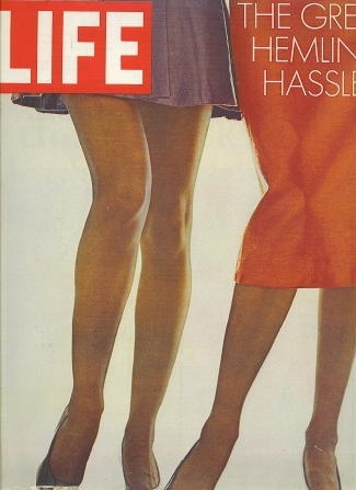 Life Magazine, March 13, 1970, The Great Hemline Hassle