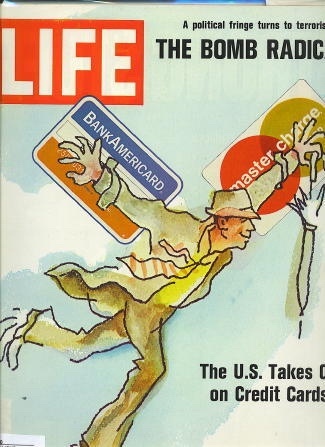 Life Magazine, March 27, 1970, The U. S. Takes Off On Credit Cards