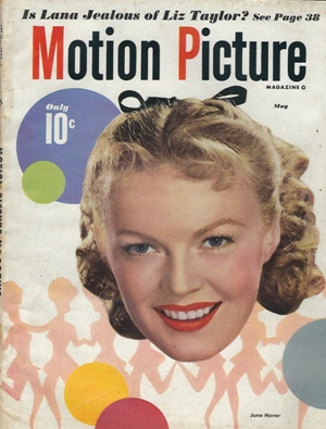 Motion Picture Magazine, May 1949, June Haver