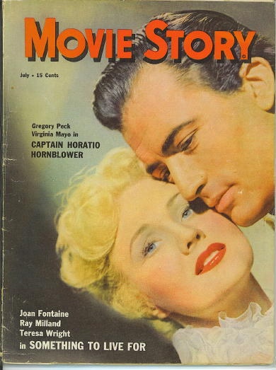 Movie Story, July 1951, Gregory Peck And Virginia Mayo