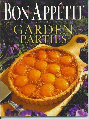Bon Appetit Food And Drink Magazine, June 1999, Garden Parties