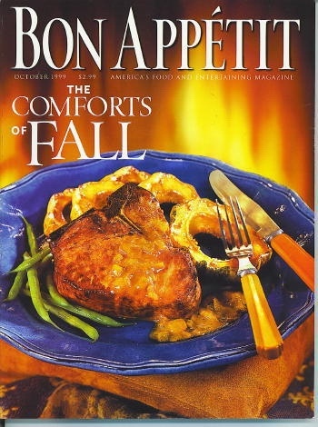 Bon Appetit Food And Drink Magazine, October 1999, The Comforts Of Fall