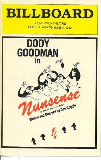 Image for Billboard: Dody Goodman In Nunsense Billboard: Dody Goodman In Nunsense