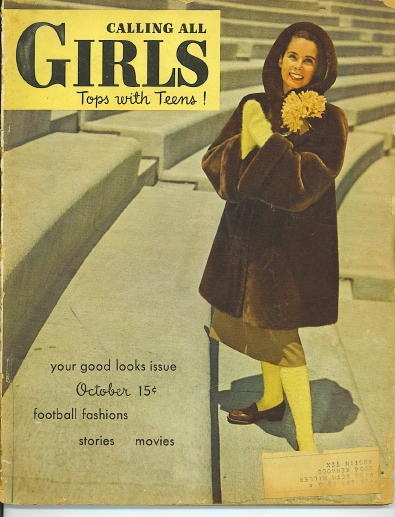 Calling All Girls, October 1947, Tops With Teens Your Good Looks Issue, Football Fashions, Stories, Movies