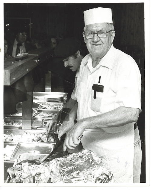 Galveston, Texas Photograph: The Restaurateur At The Buffet Line
