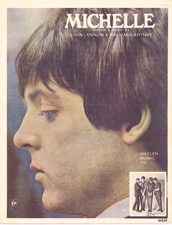 Michelle Showing Paul McCartney's Fabulous Profile.