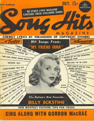 Song Hits: October 1949: Marie Wilson