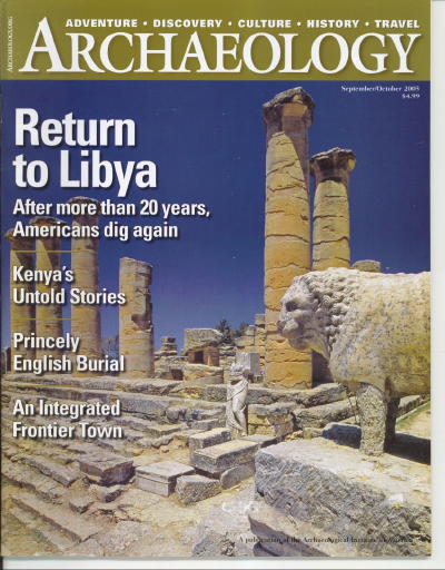 Archaeology: Adventure, Discovery, Culture, History, Travel Return to Libya