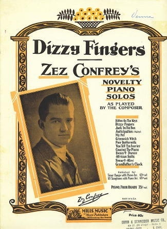 Dizzy Fingers, Zez Confrey's Novelty Piano Solos