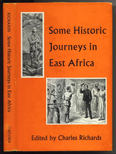 Some Historic Journeys In East Africa