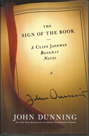 The Sign Of The Book A Cliff Janeway Bookman Novel