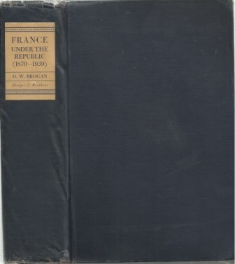 France Under The Republic 1870-1939