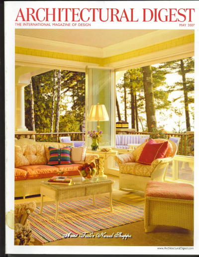 Architectural Digest May 2007 The International Magazine of Design