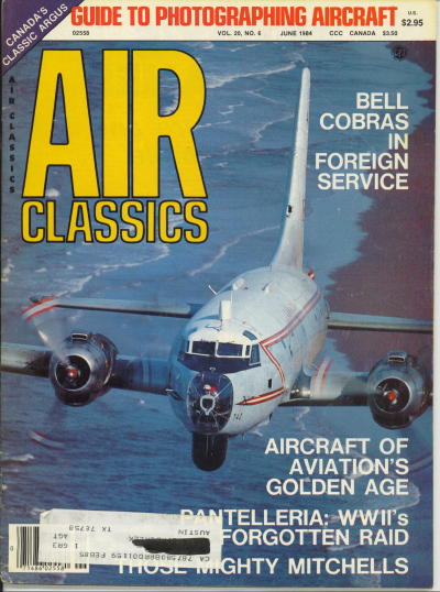 Air Classics Volume 20, No. 6, June 1984 Bell Cobras In Foreign Service