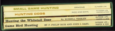Hunting The Whitetail Deer; Hunting Dogs; Small Game Hunting; Game Bird Hunting