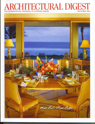 Architectural Digest December 2005 The International Magazine of Interior Design