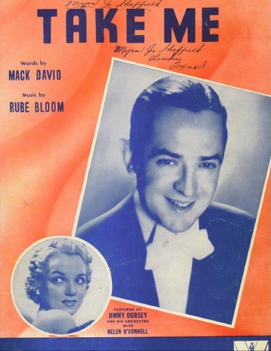 Take Me Featured by Jimmy Dorsey and His Orchestra with Helen O'Connell