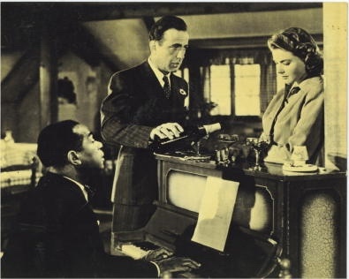 Humphrey Bogart, Ingrid Bergman, Dooley Wilson